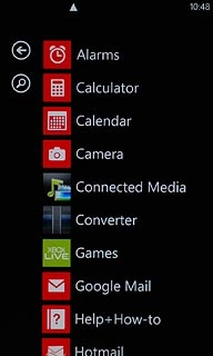 Press Calendar.