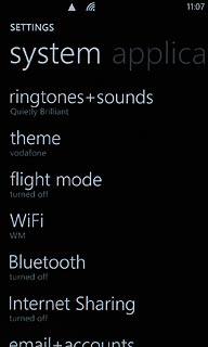 Press Bluetooth.