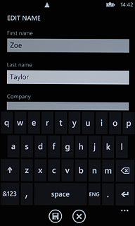 Press the save icon.