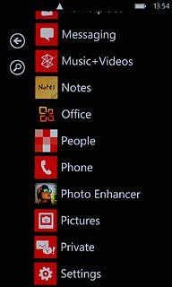 Press Settings.