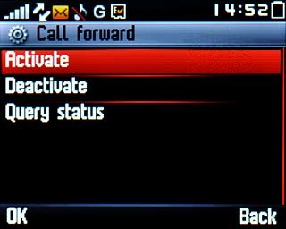 Scroll to Activate and press the Navigation key.