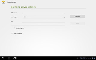 Press the drop down list next to Security type.