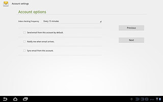 Press the drop down list next to Inbox checking frequency.
