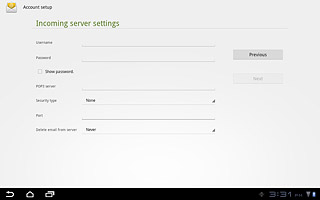 Press the drop down list next to Delete email from server.