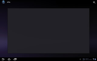 Press the menu icon.