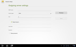 When the box next to the menu item is ticked (V), SMTP authentication is turned on.