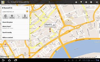Press X to return to map view.
