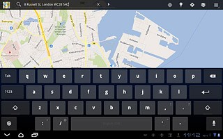 Key in the required destination and press Enter.