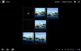 Go to the required folder.Press and hold the required picture or the required video clip until the picture or video clip is marked.