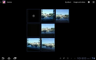 Go to the required folder.Press and hold the required picture or the required video clip until the picture or video clip is marked.