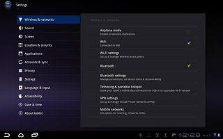 Press Tethering & portable hotspot.