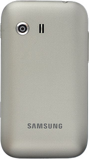 Turn the back of your phone towards you.Take hold of the bottom of the back cover and remove it.