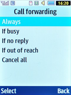 Highlight one of the following options:Always
