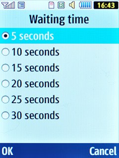 Highlight the required period and press the Navigation key.A request to turn on the divert is sent to the network.