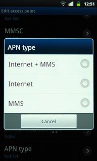 Press Internet.