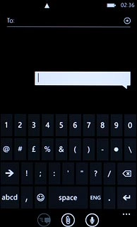 Press arrow right to see more symbols.