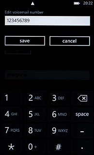 Key in (prefix) 5 (your phone number) and press save.