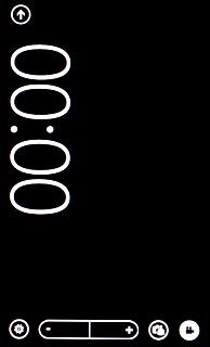 To zoom in or out:Press + or -.
