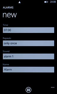 Press the save icon.