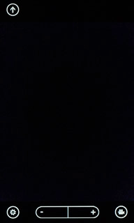 To turn on the flash:Press the settings icon.