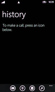 Press the dots in the bottom right corner of the display.
