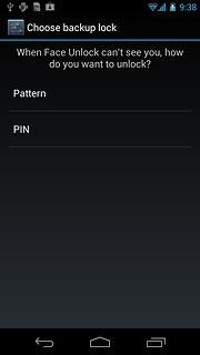 If you select PIN:
