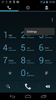 Press Settings.