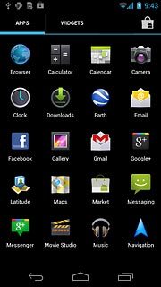 Press Browser.