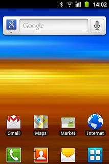 The Bluetooth icon shows that Bluetooth is turned on.Further information:Turn Bluetooth on or off