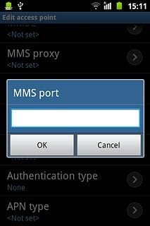 Key in 80 and press OK.