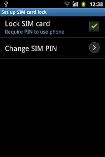Press Change SIM PIN.