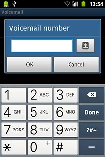 Key in (prefix) 5 (your phone number) and press OK.