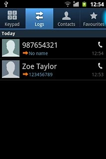 Press the required number.