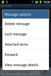 Press Forward.Key in the first letters of the required contact.Matching contacts are displayed.