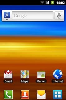 When the battery charging icon is displayed, charging is in progress.