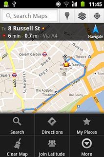 Press Clear Map.
