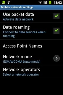 Press Access Point Names.