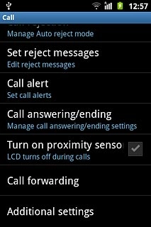 Press Additional settings.