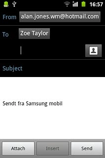 To add more recipients.Press To.
