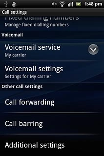 Press Additional settings.