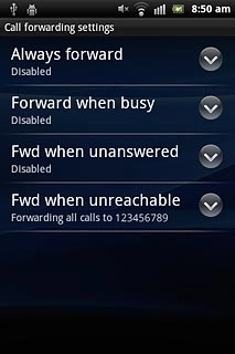 Fwd when unreachable