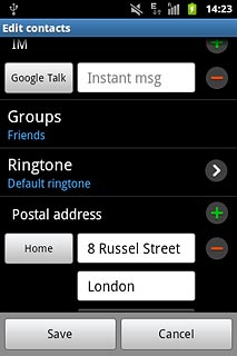 Press Ringtone.
