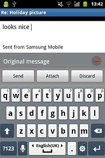 Press Send.