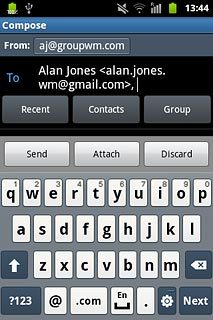 Press Send.