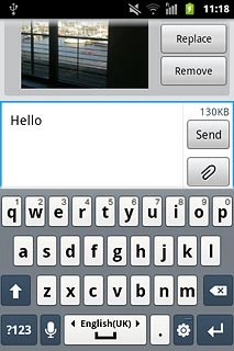 Press Send.