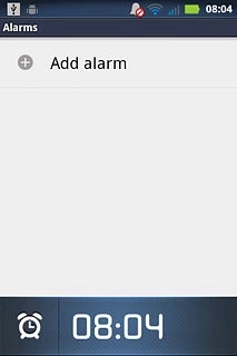 Press Add alarm.