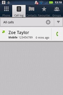 To select a specific call list:Press the drop down list at the top of the display.