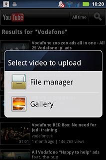 Press Gallery.Go to the required folder.