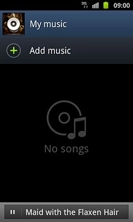 Press Add music.