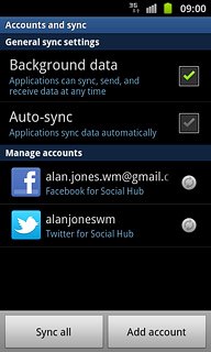 Press Add account.